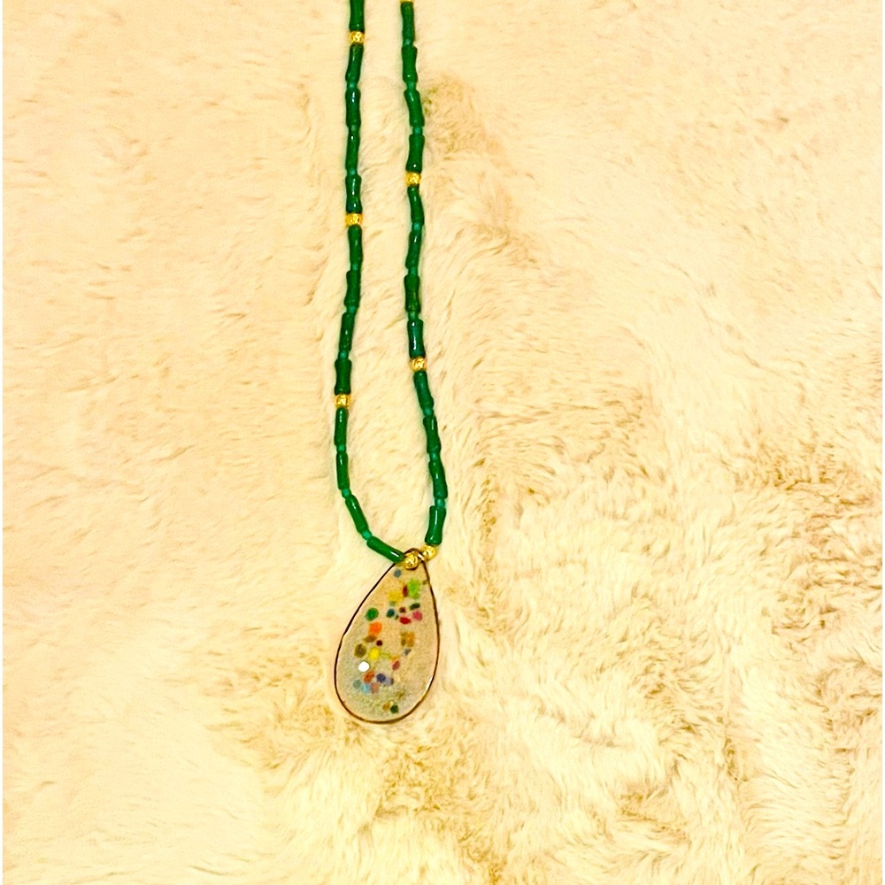 Antique beautiful reversible necklace